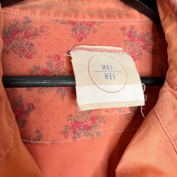 Anthropologie Jacket Hei Hei Anorak Drownsting - Picture 3 of 6